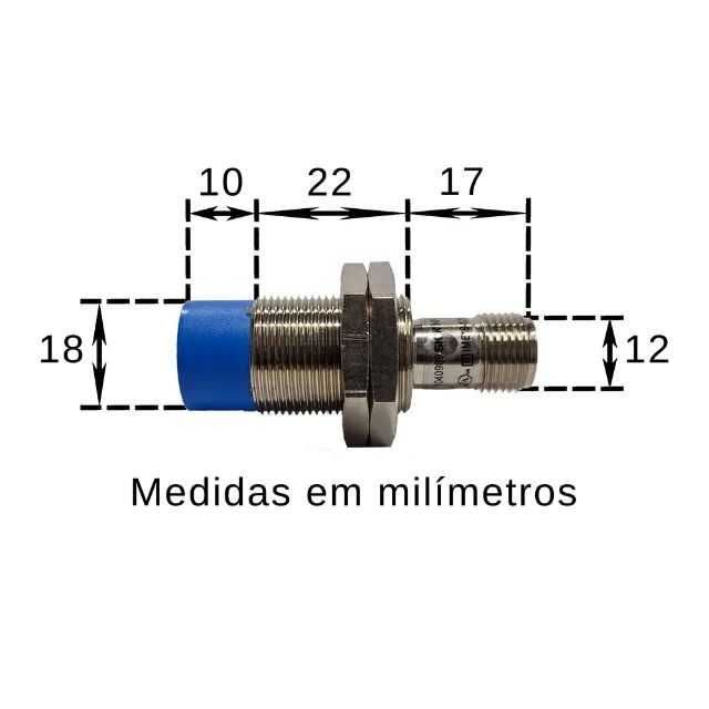 Sensor de proximidade Indutivo IME18-12NNSZC0K SICK