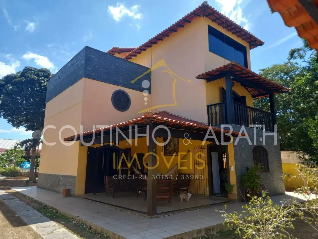 Casa para Venda em Saquarema, Itaúna, 4 dormitórios, 3 suítes, 5 banheiros, 2 vagas