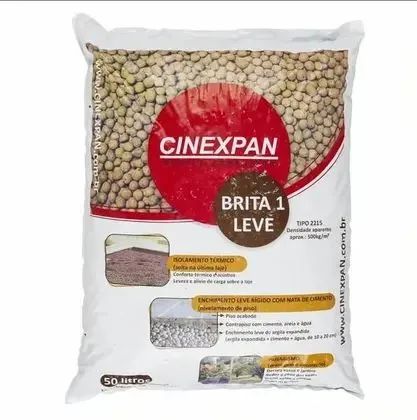 Argila expandida, promoção frete grátis. (50L) p jardim e construção civil  - Foto 3