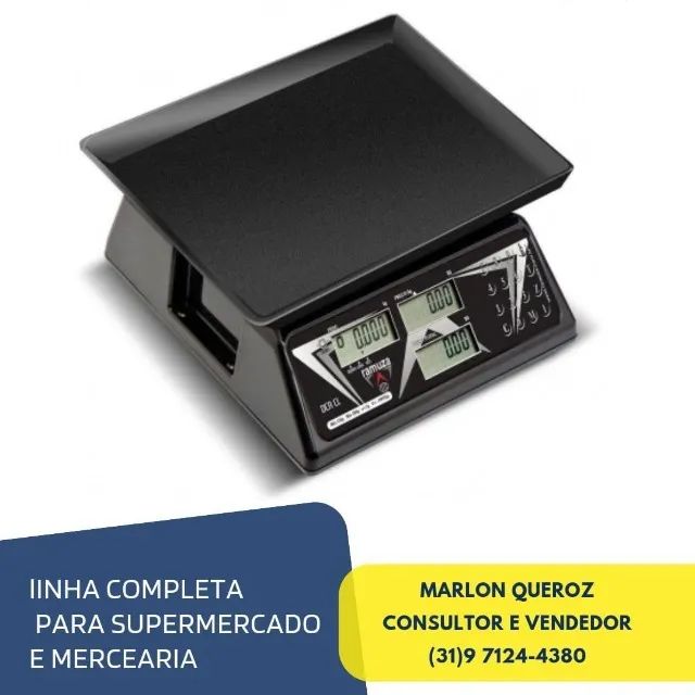 Balança Eletrônica Ramuza 15/30KG Bivolt
