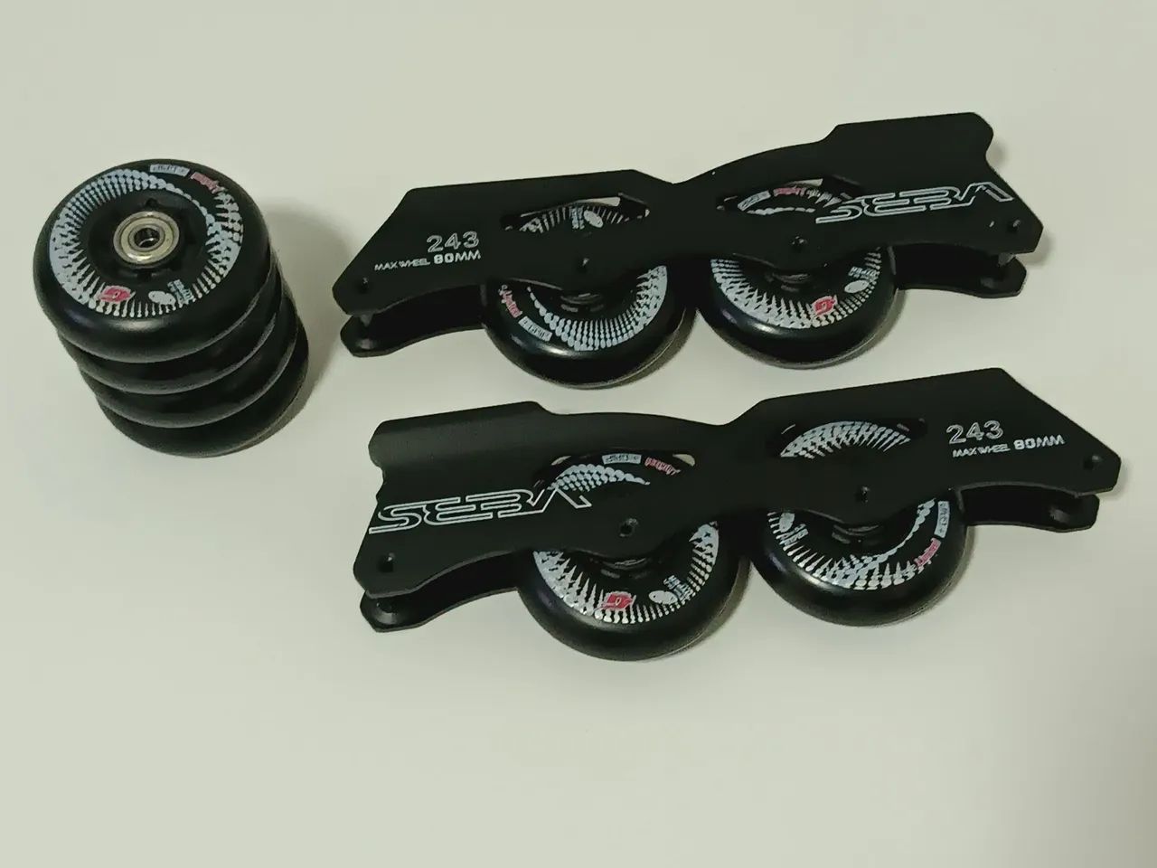 Patins Seba FRX 80 Black 41/42 (EU 43, US 10) - Foto 3