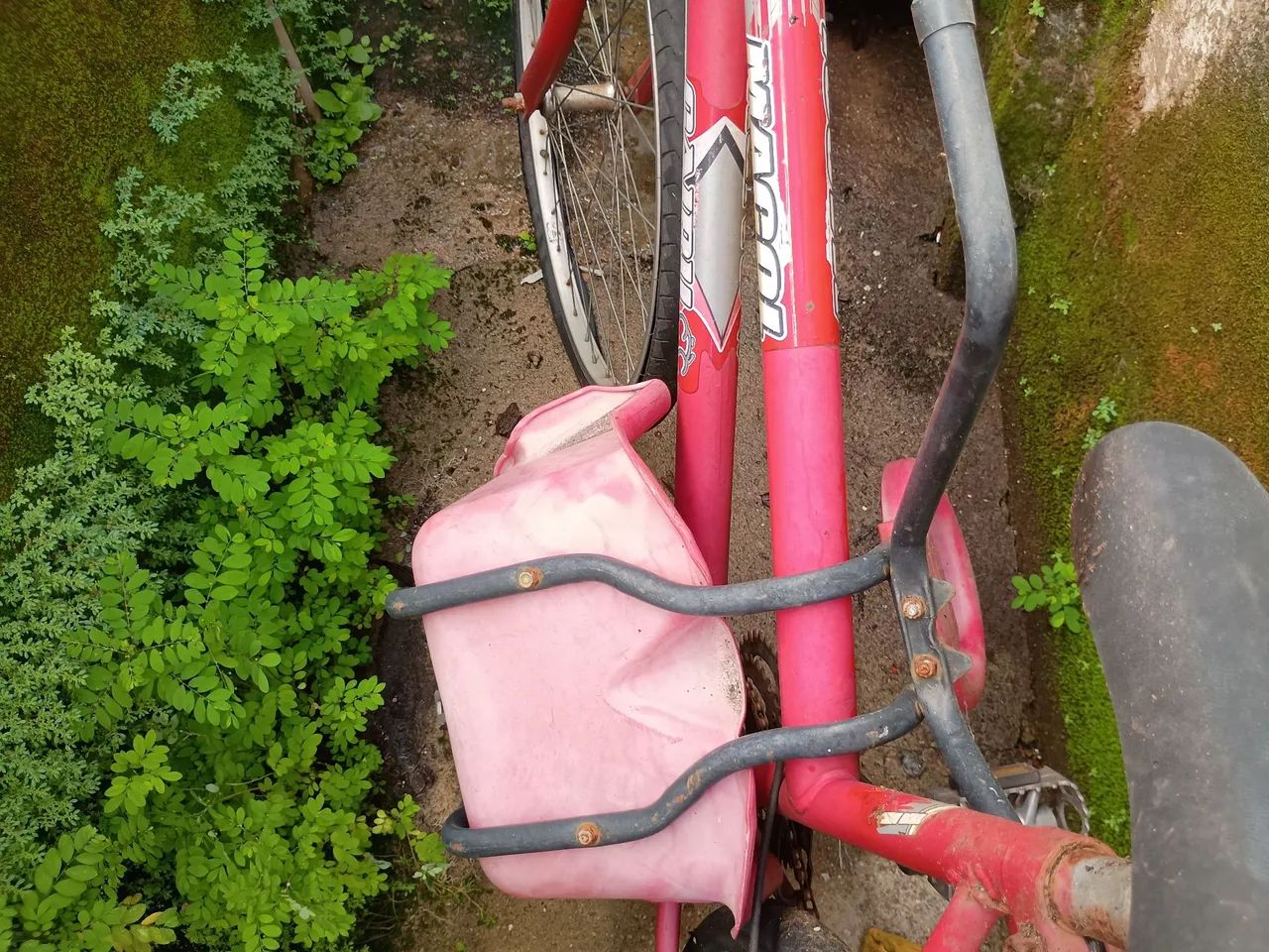 Bicicleta vermelha  - Foto 5