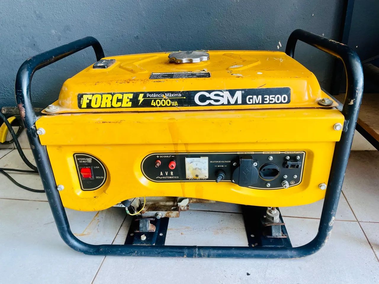 Gerador de energia a gasolina - 4000 VA - CSM
