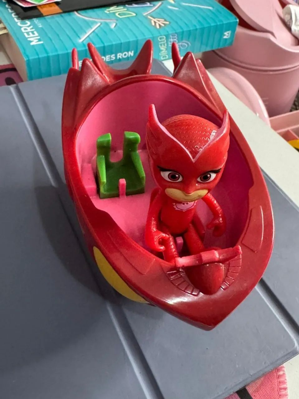 PJ Masks Boneco e Veículo Corujita - Foto 3