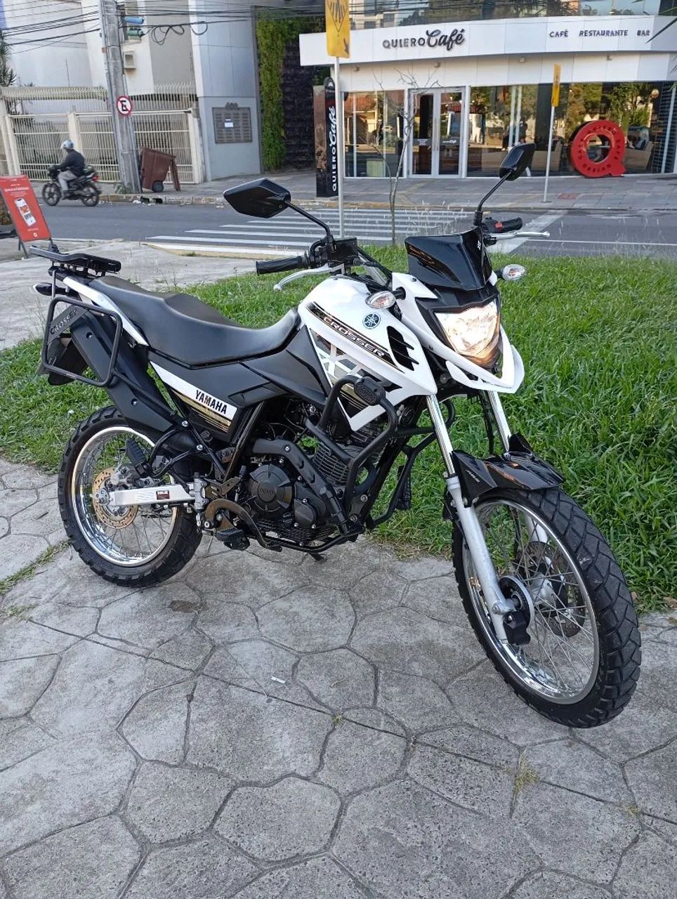 YAMAHA XTZ 150 ÚNICO DONO NOVA ACEITO TROCAS  - Foto 3