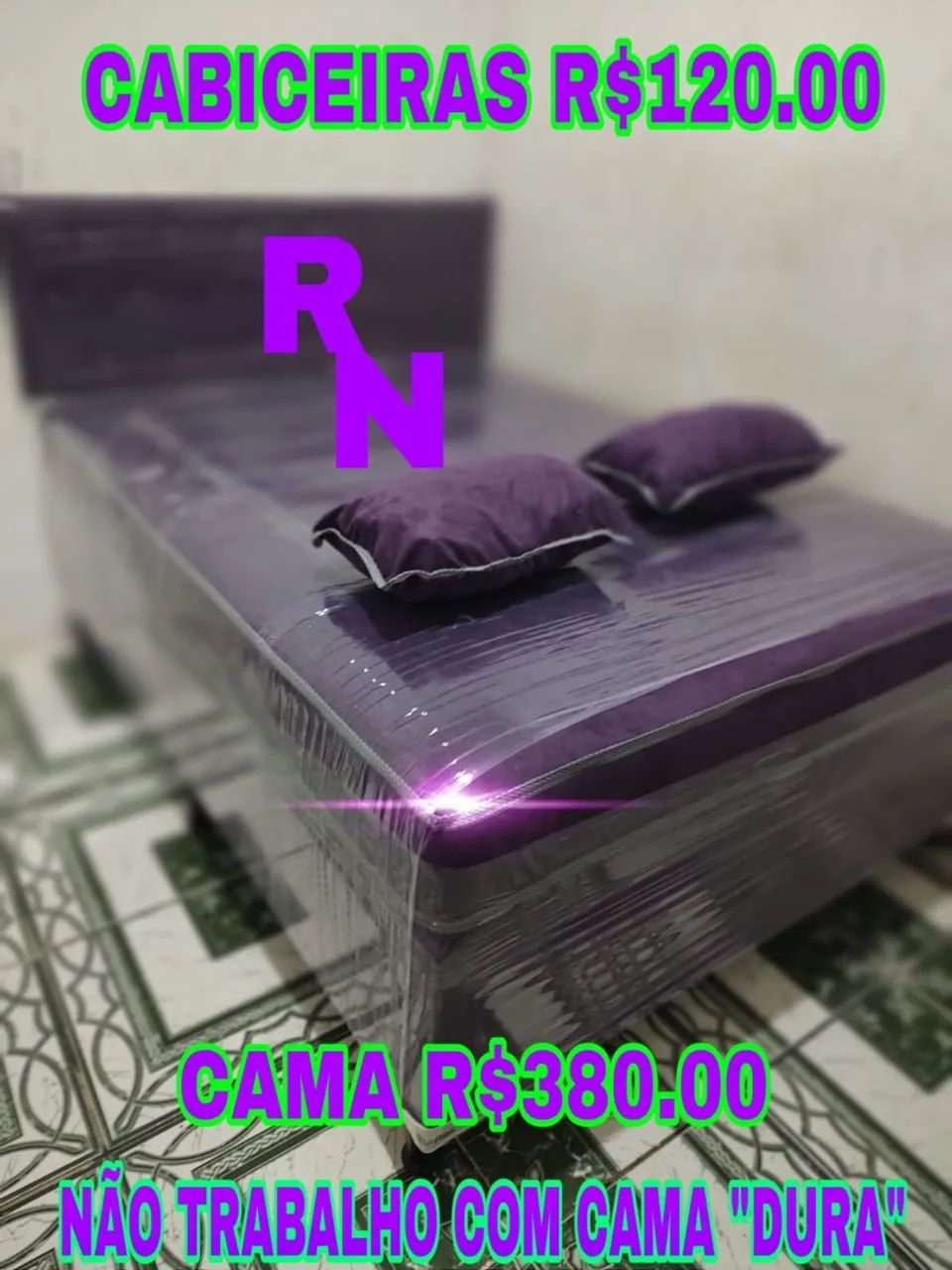 Cama Box casal, mola e espuma, super macia  - Foto 4