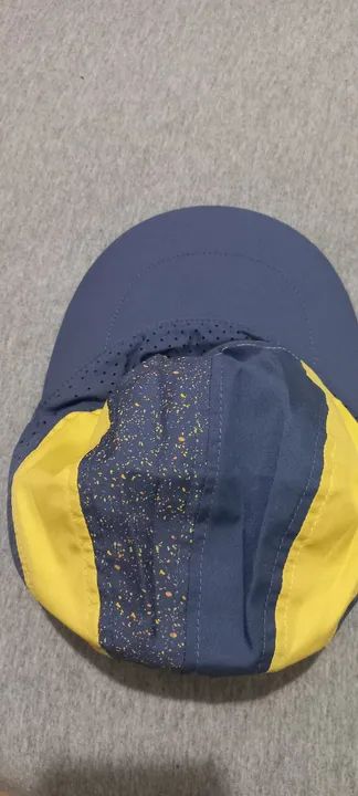 Boné Nike tailwind Azul e Amarelo - Foto 4