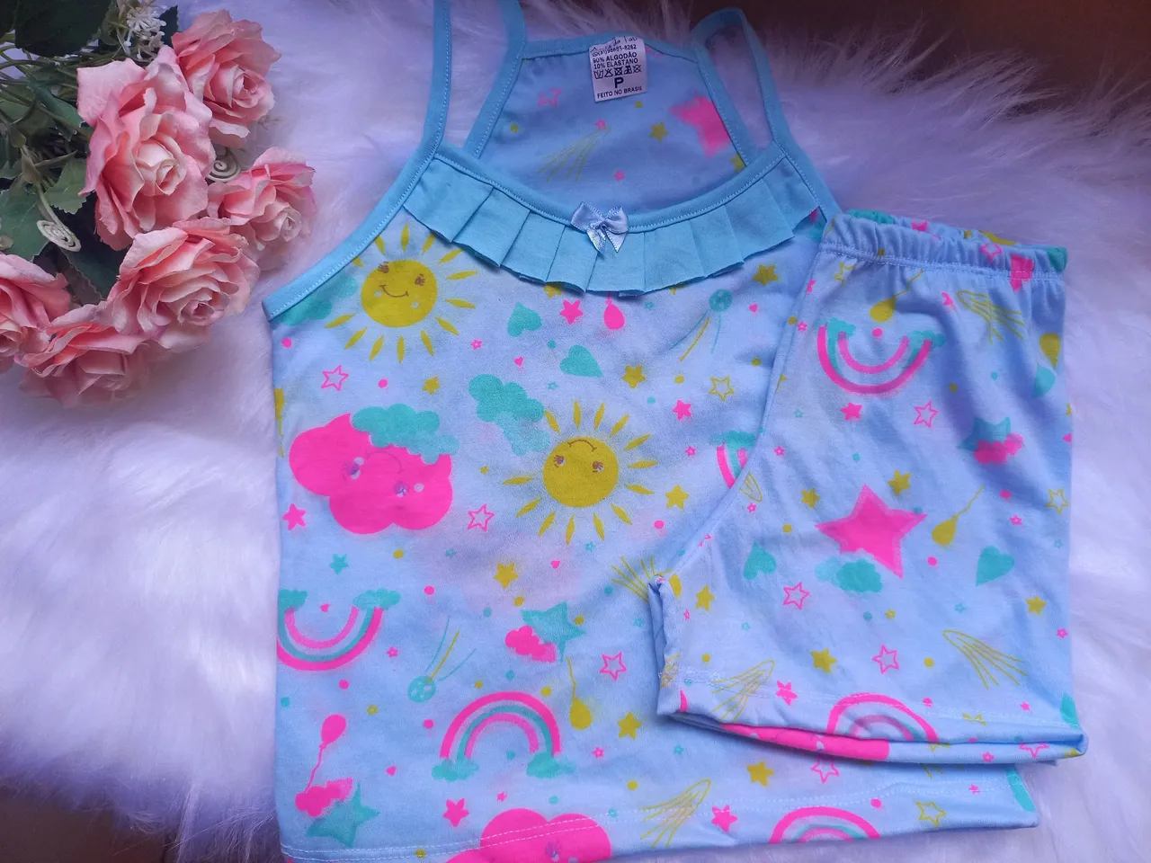 Pijama Infantil Estampado - Conforto e Diversão