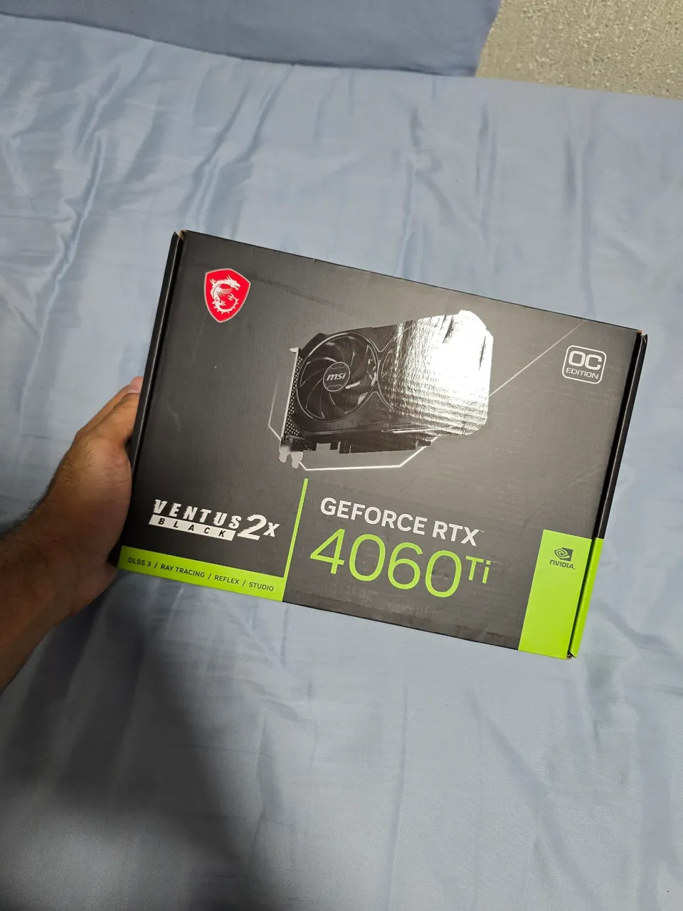 Placa de Vídeo MSI NVIDIA GeForce - RTX 4060 TI, 8GB, DDR6, 128 Bits