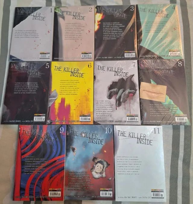 The Killer Inside coleção completa de mangás Volumes 1 ao 11 - Foto 2
