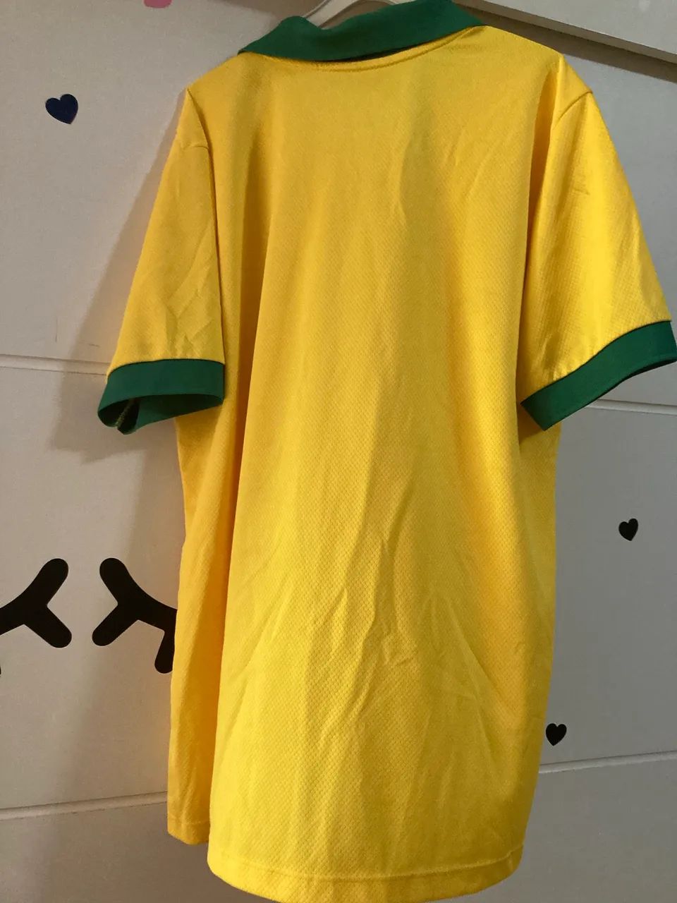 Camisa Seleção Brasileira Amarela Topper - Tamanho M - Foto 3
