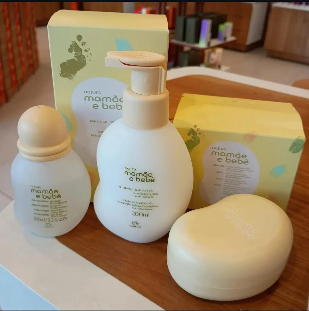 Kit Mamãe e Bebê da Natura