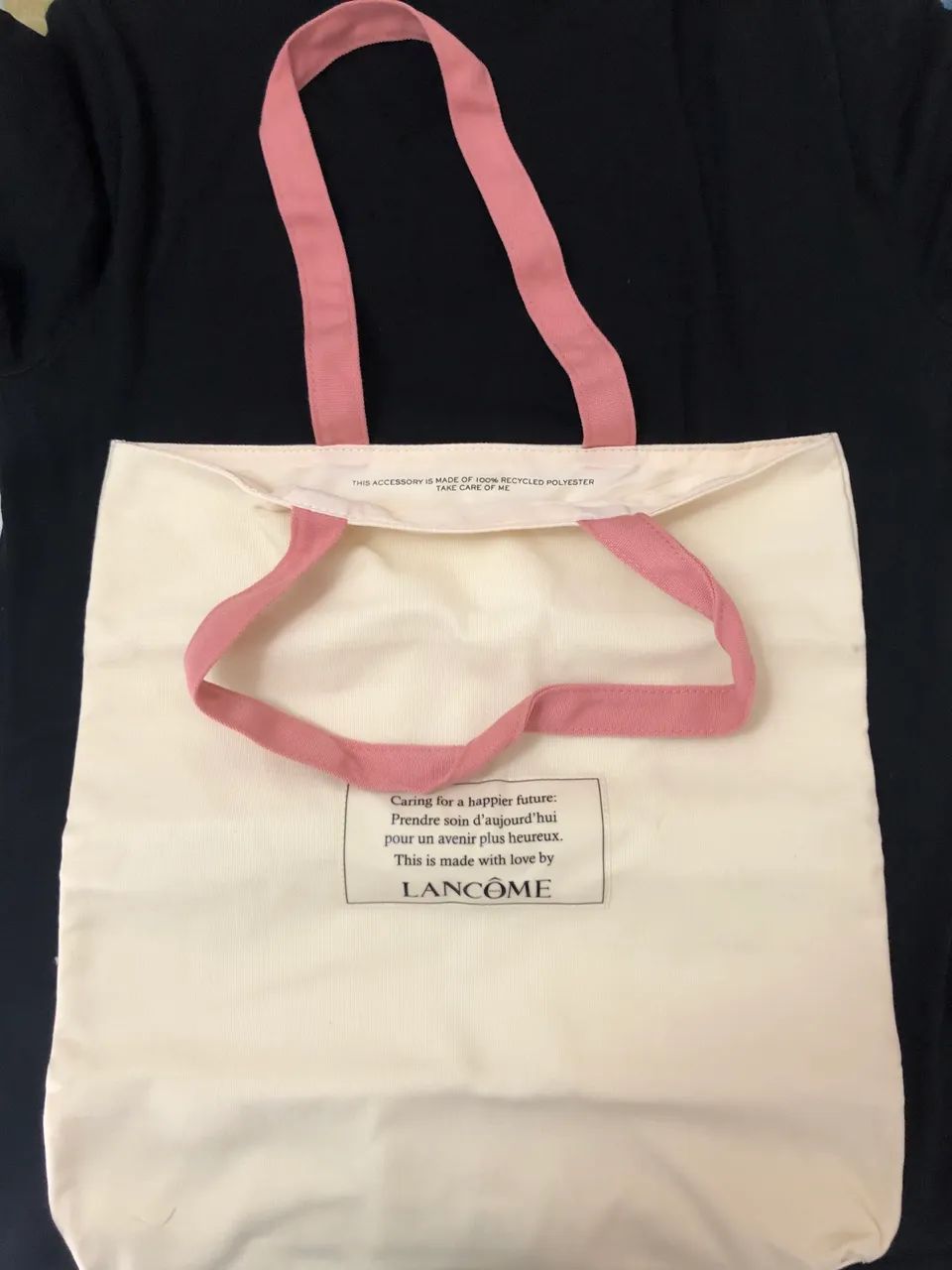 Sacola bolsa Lancôme nova e original, com plástico  - Foto 2