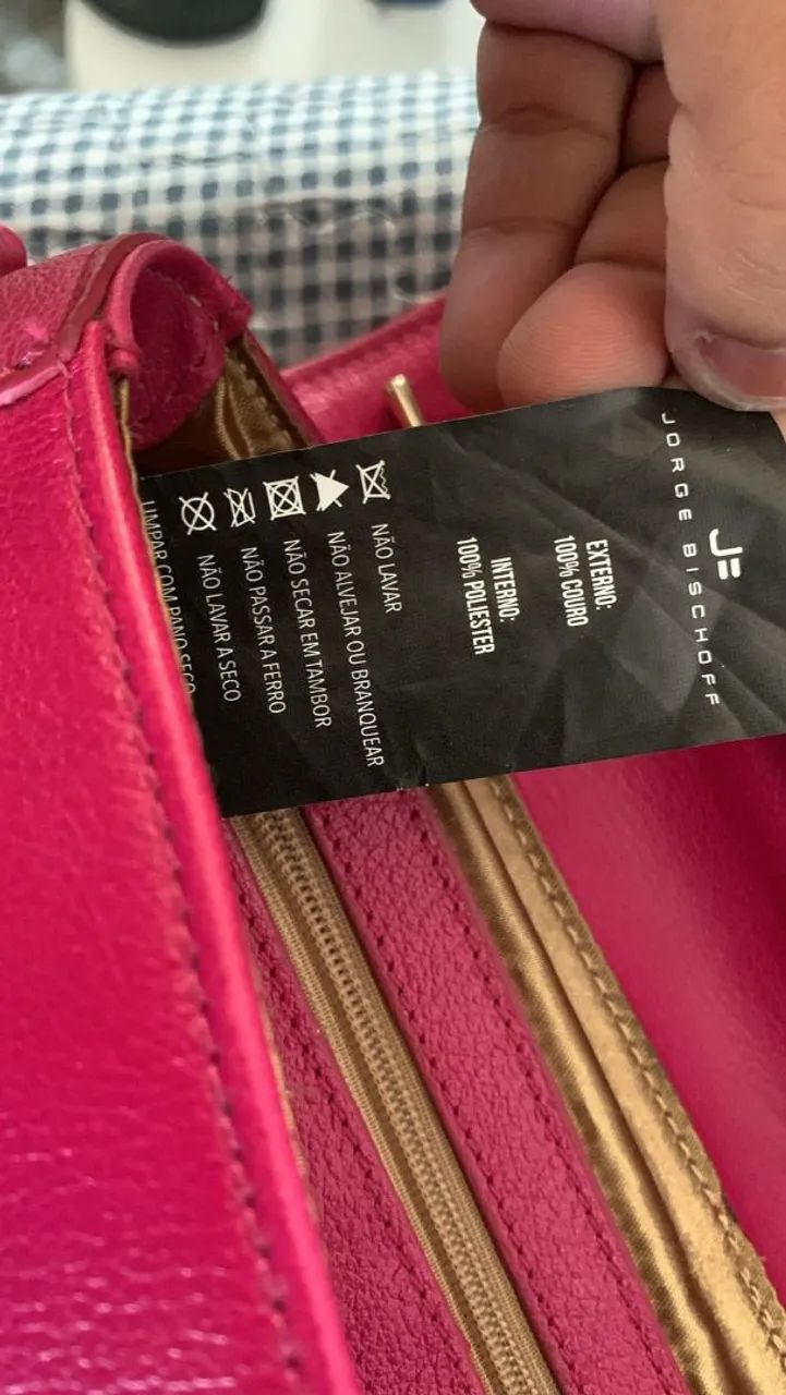 Bolsa Feminina de Couro Jorge Bischoff