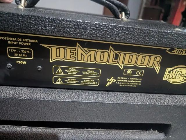 Amplificador Demolidor Meteoro Fwg-50 - Foto 5