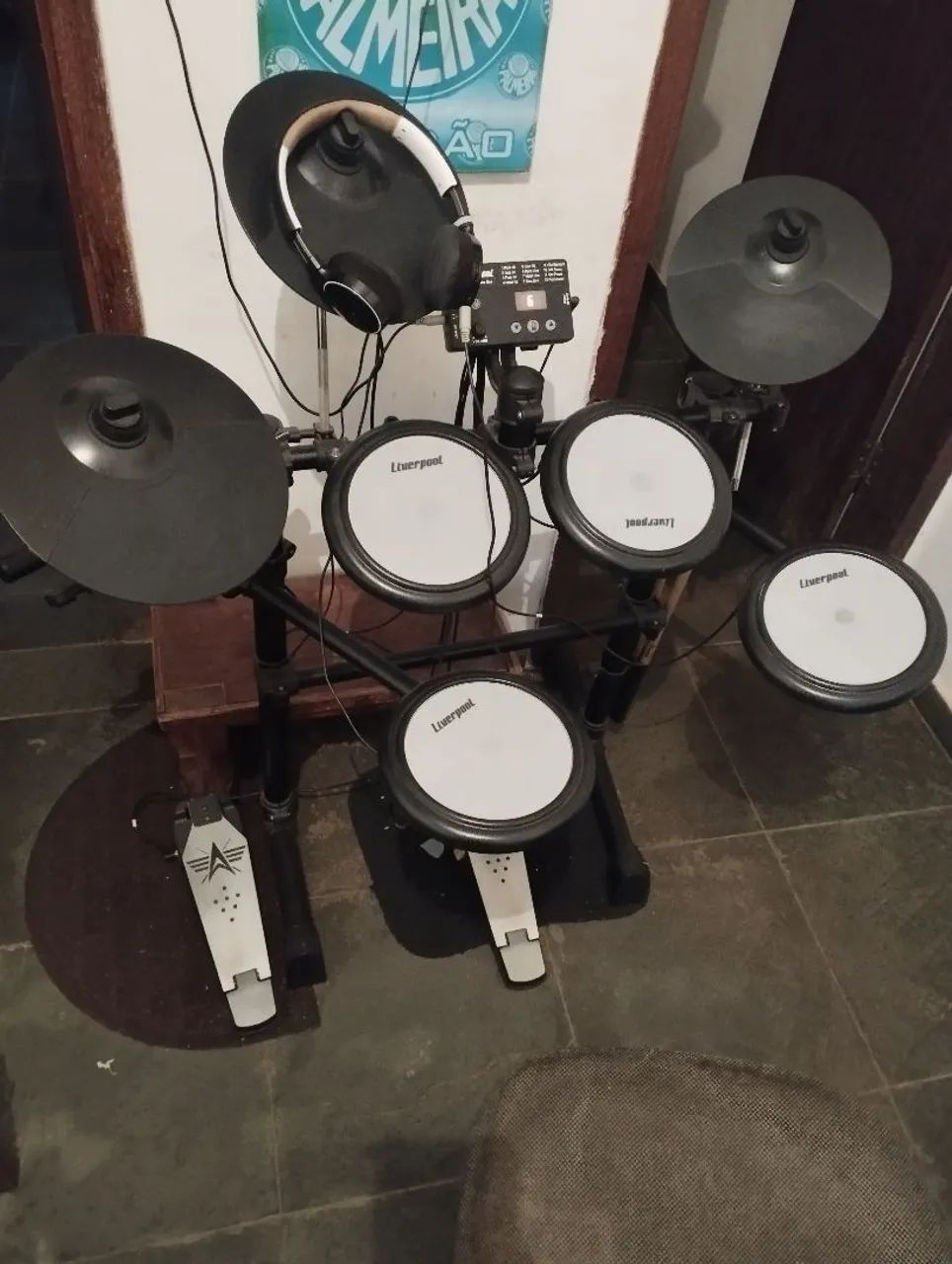 Bateria Eletrônica Liverpool