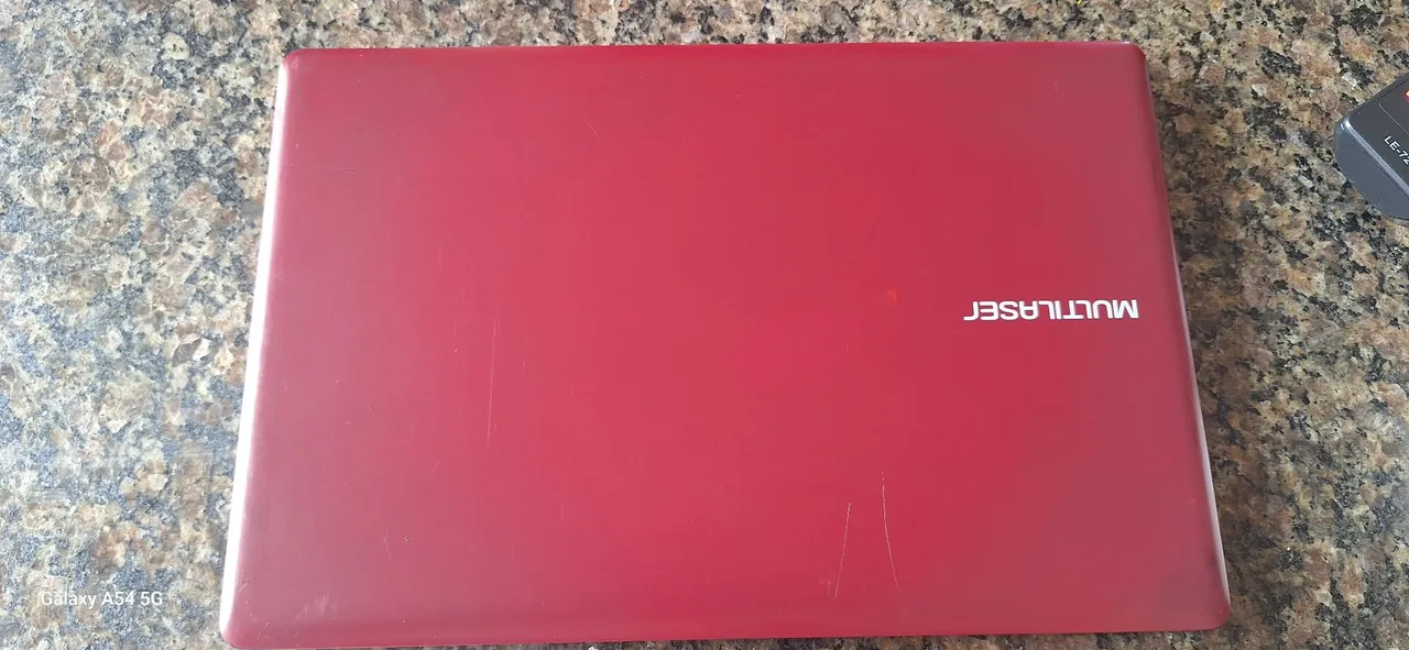 Notebook Multilaser Vermelho