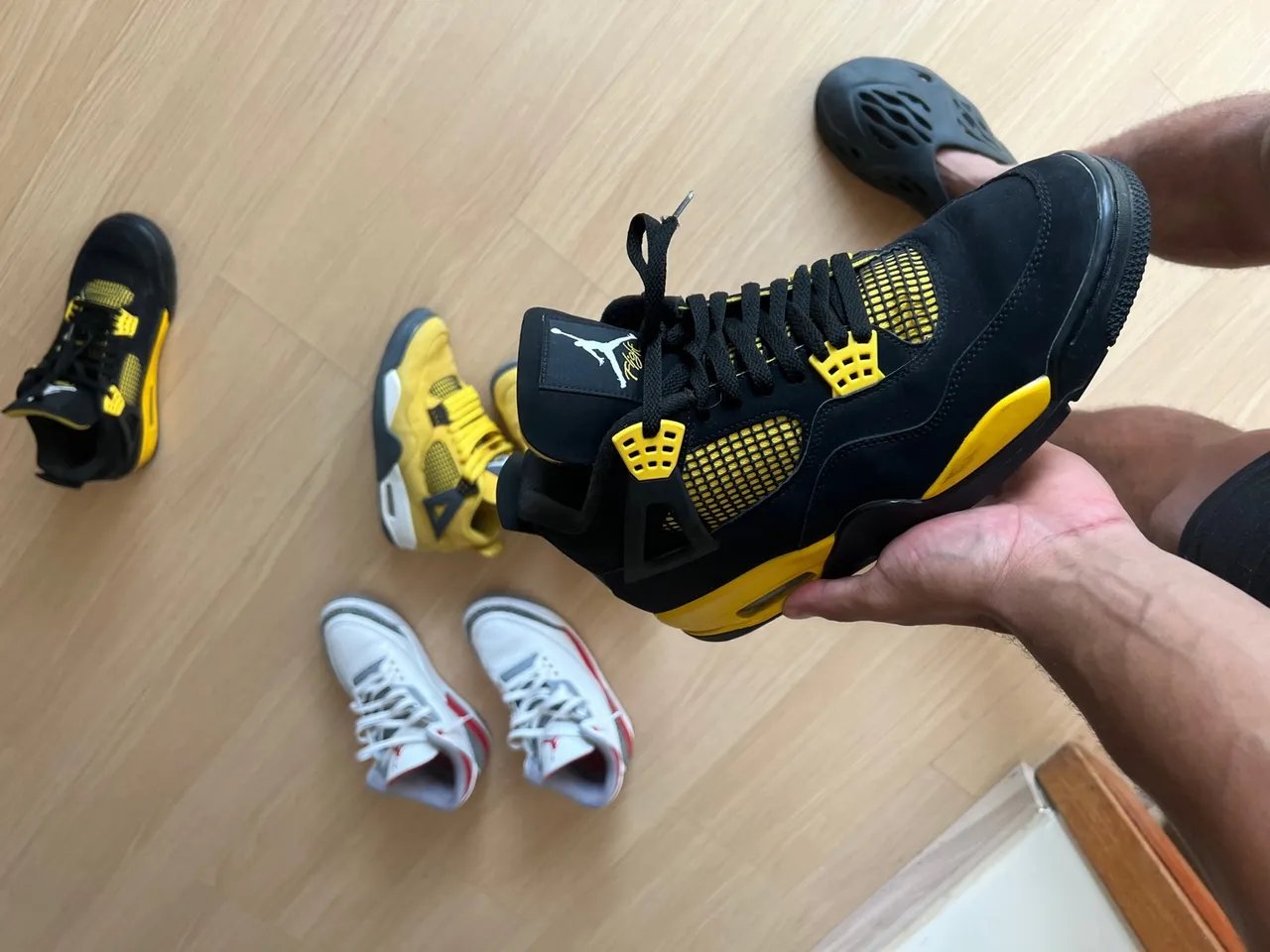 Tênis Jordan 4 Retro 'Yellow Toe'