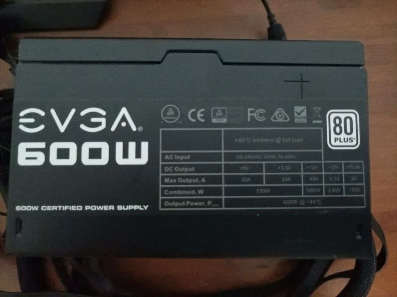 Fonte EVGA 600W - Foto 3