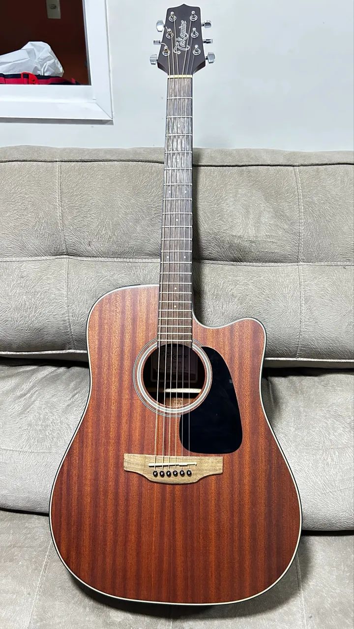Violão Takamine GD11MCE-NS - Elétrico, Aço, Mahogany - Impecável! - Foto 3
