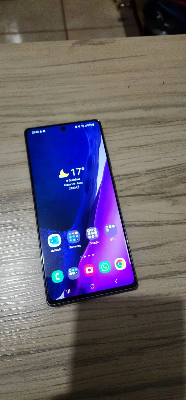 Samsung Galaxy Note 20 - 256GB - Roxo