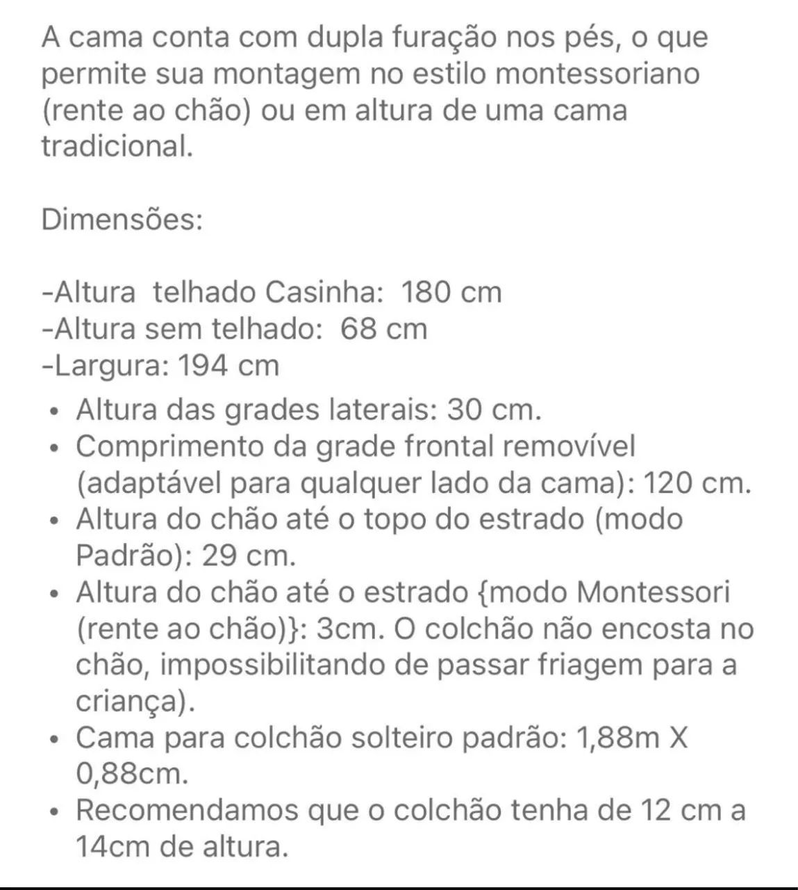 Cama de casinha de madeira - Foto 2