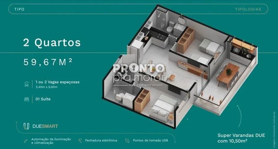 Apartamento com 3 quartos em Carneiros - Foto 2