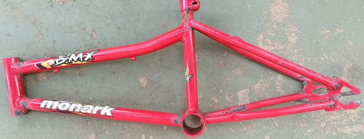 Quadro Monark BMX Aro 20 - ano de 93 - Foto 2