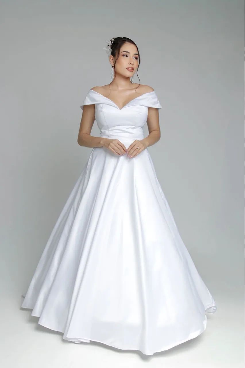 Vestidos de noiva minimalista  - Foto 3