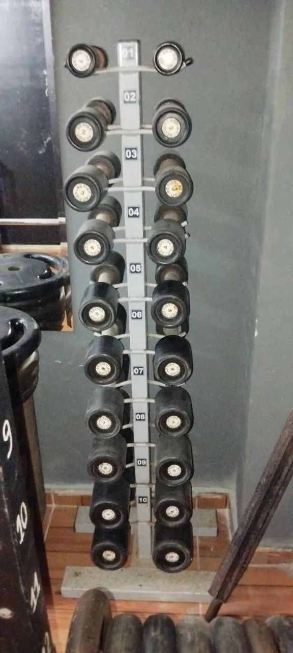 Jogo de halteres 1 ao 10kg - Foto 2