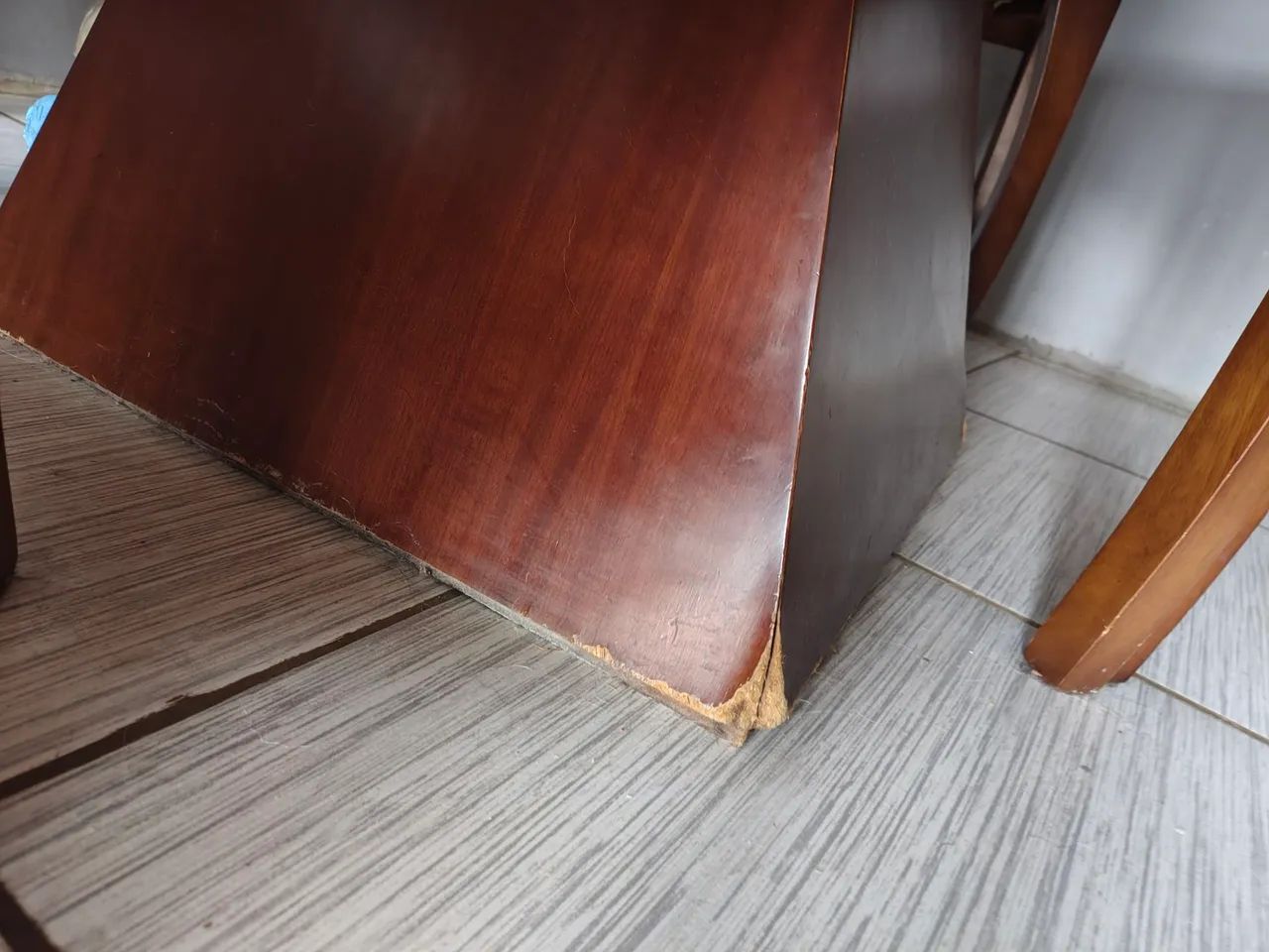 Mesa com centro giratório + 4 cadeiras - Foto 3