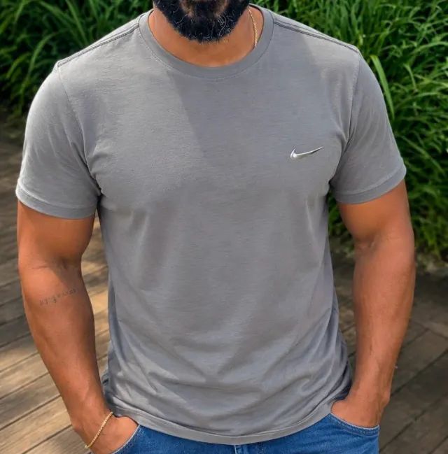 3 camisas masculinas (G) malha peruana - Foto 2