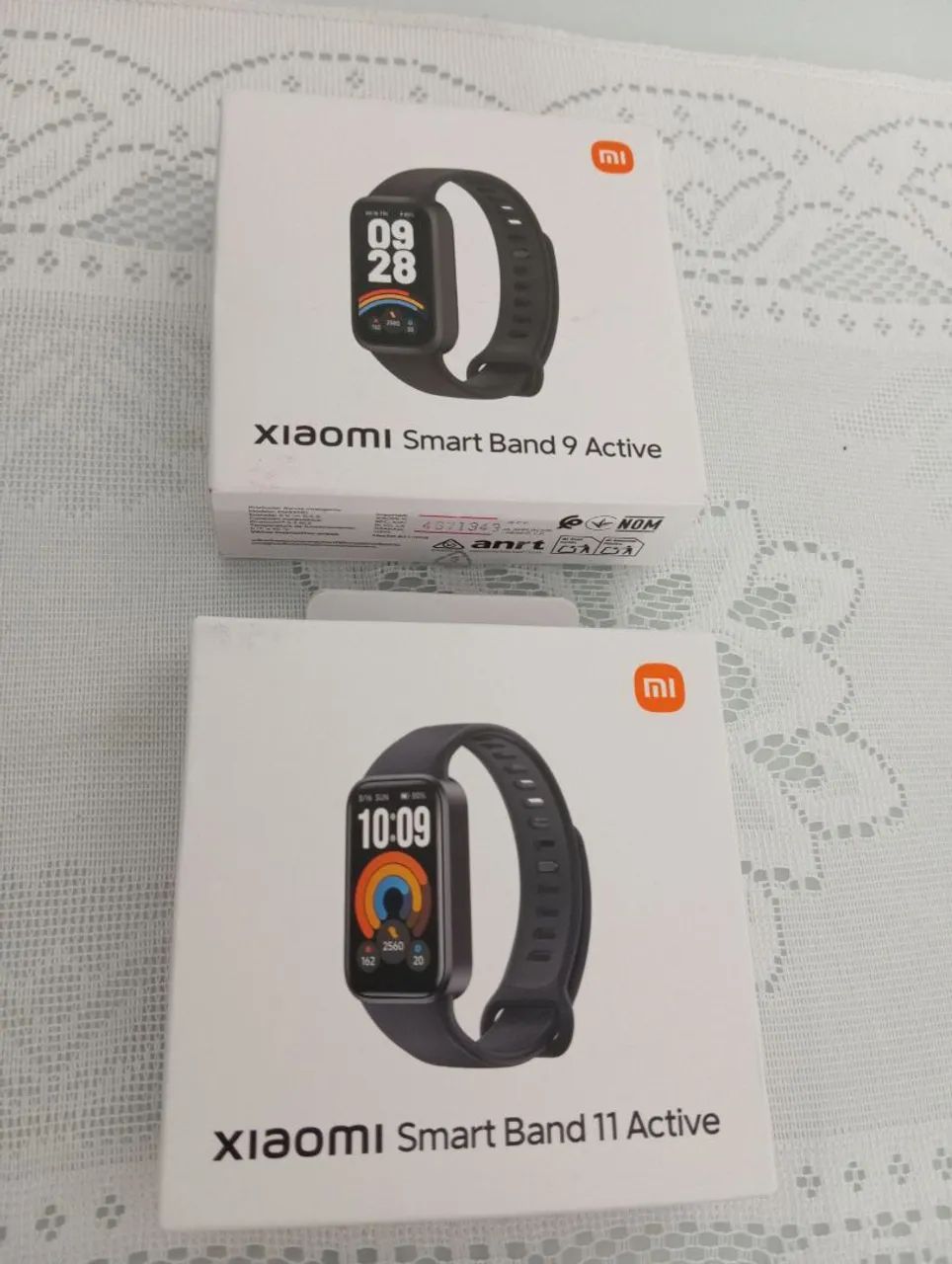 Xiaomi Smart Band 9 Active Nova e Lacrada na Caixa