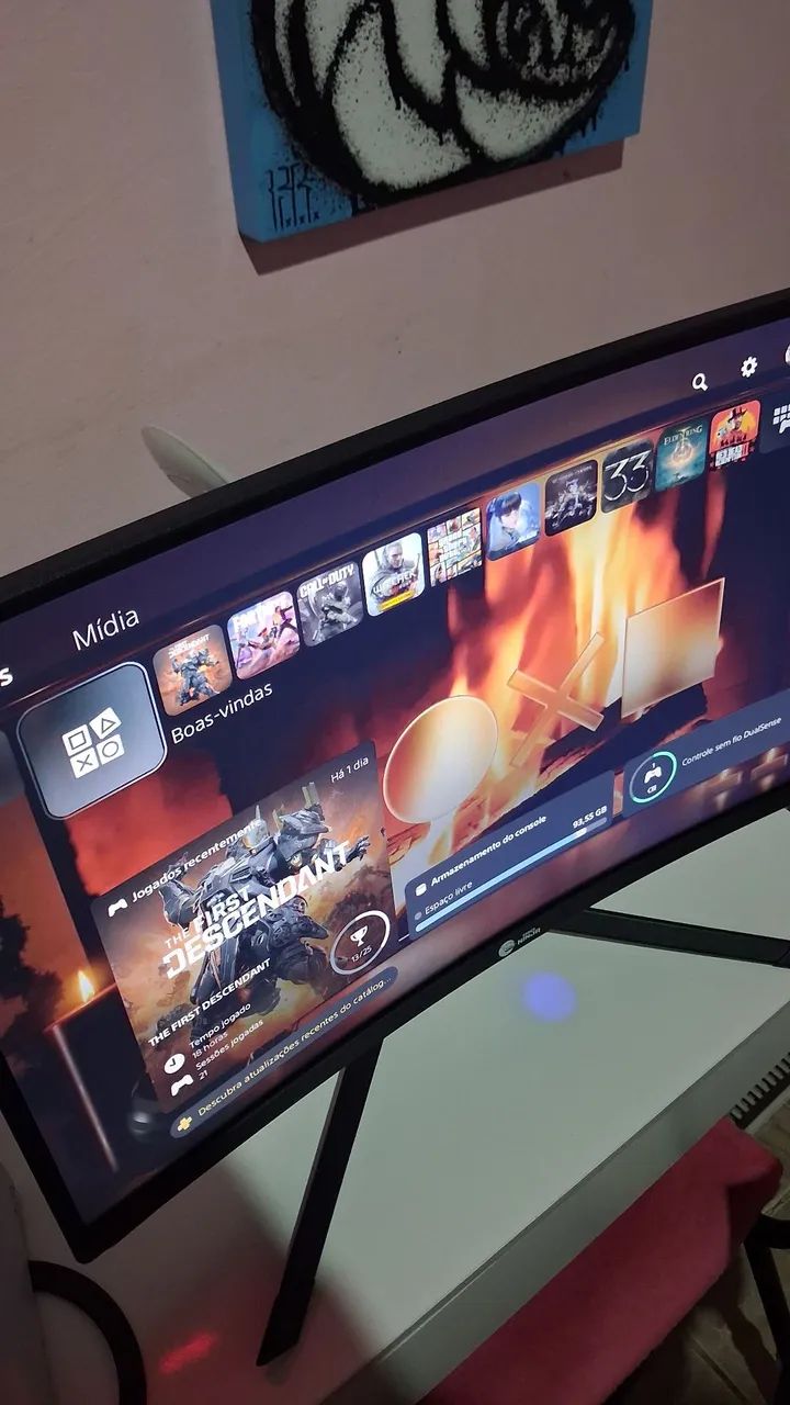 Monitor Curvo Full HD - Foto 2