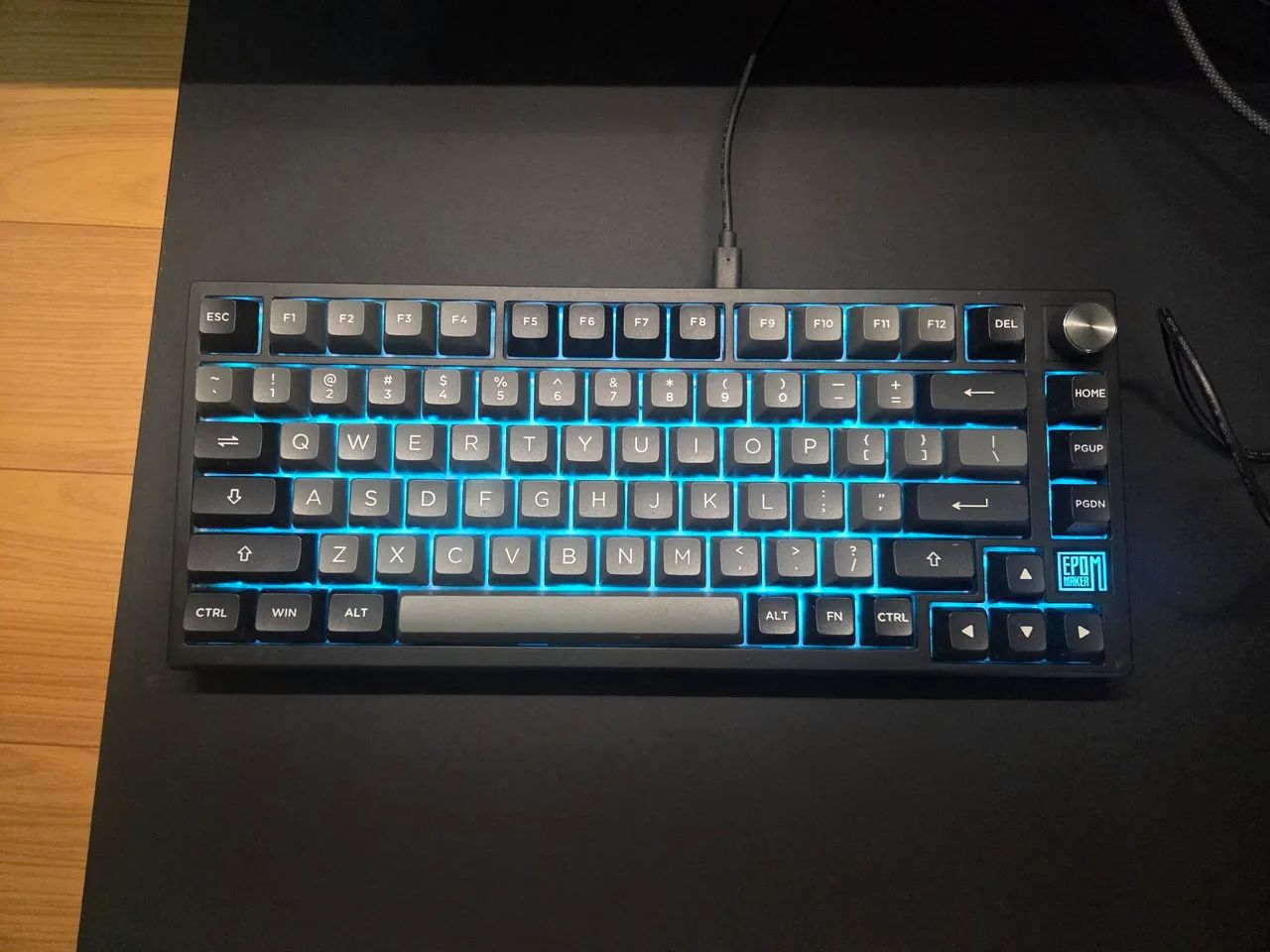 Teclado mecanico epomaker th80 se Sem Fio
