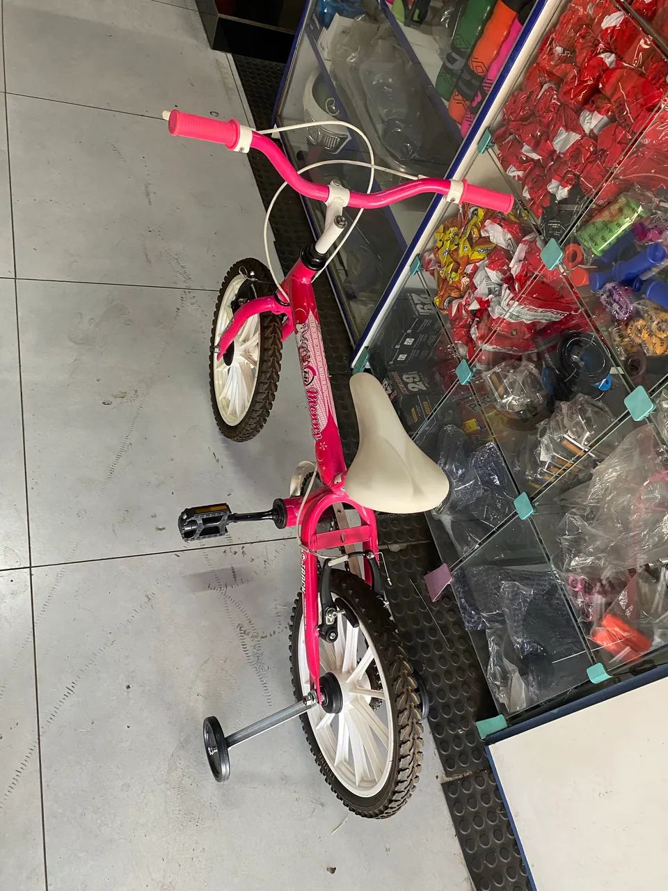 Bicicleta Track Unicórnio infantil  - Foto 3