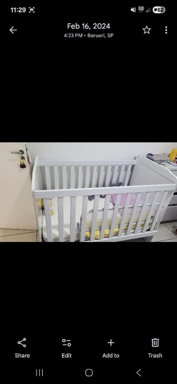 Berço/Cama 2 alturas  - Foto 2