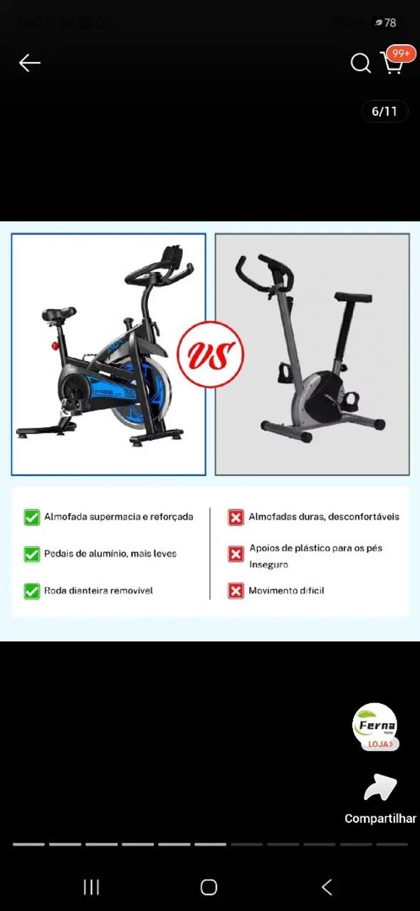 Bicicleta hergometrica 