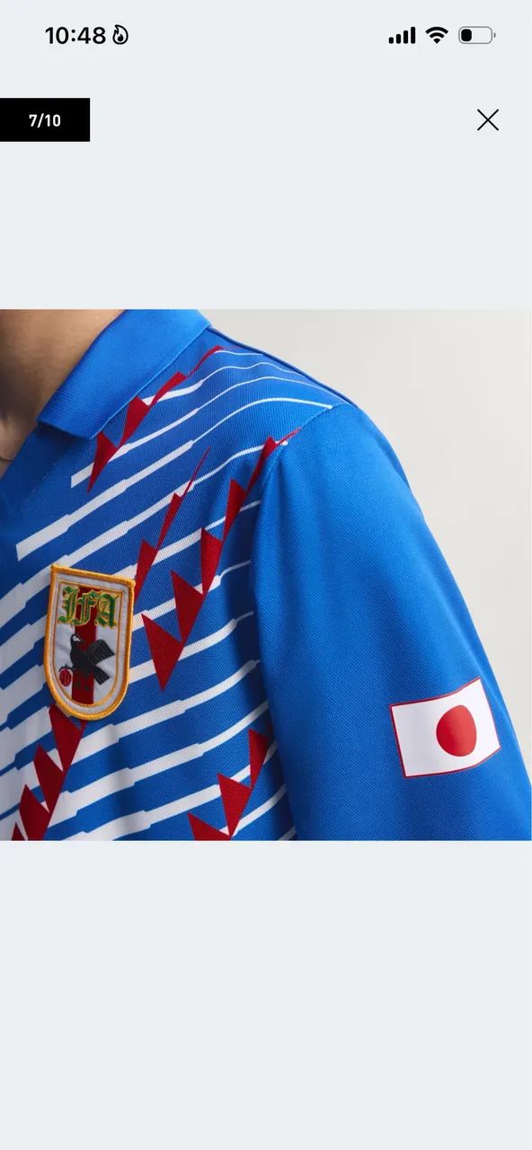 CAMISA I MANGA LONGA JAPÃO 1993 - Foto 4