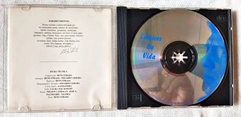 Canticos da Vida-Beto Strada - New Age - Foto 3