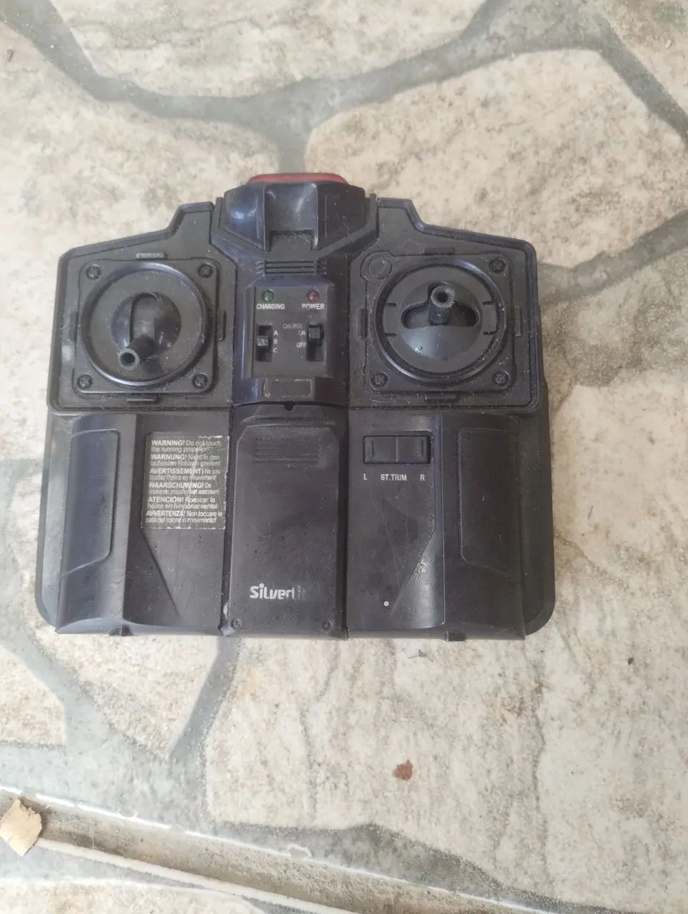 Controle de helicóptero 
