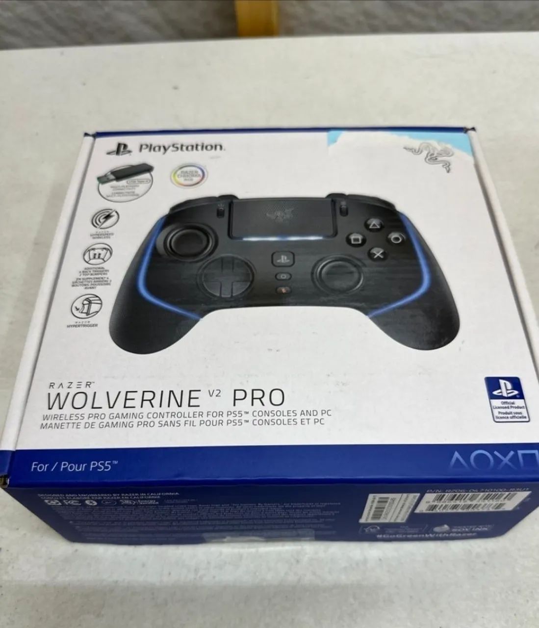 Controle PS5 Razer wolverine v2 pro - Peças e Acessórios de Vídeo Game ...