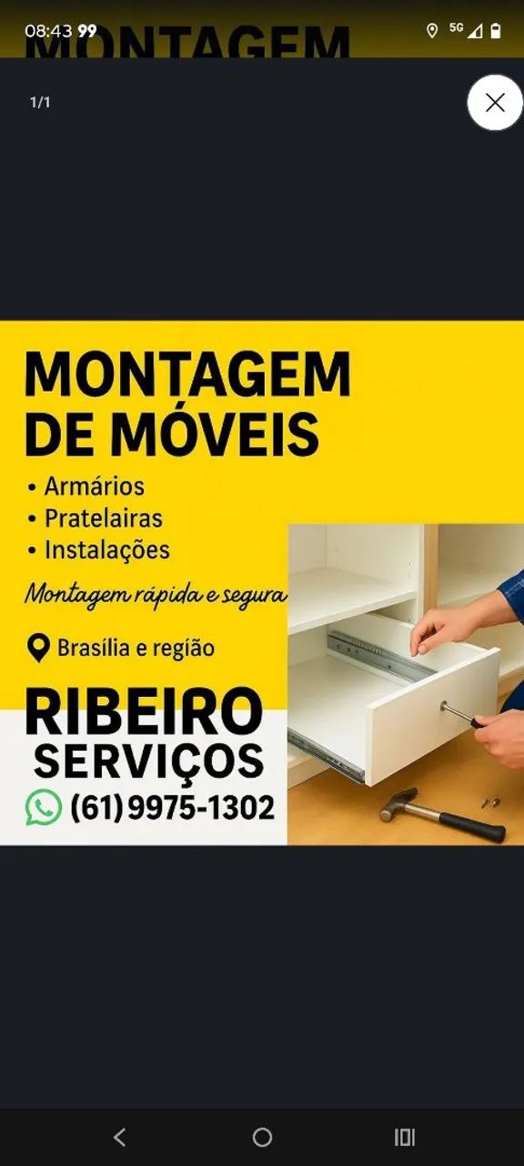 MONTADOR DE MÓVEIS 