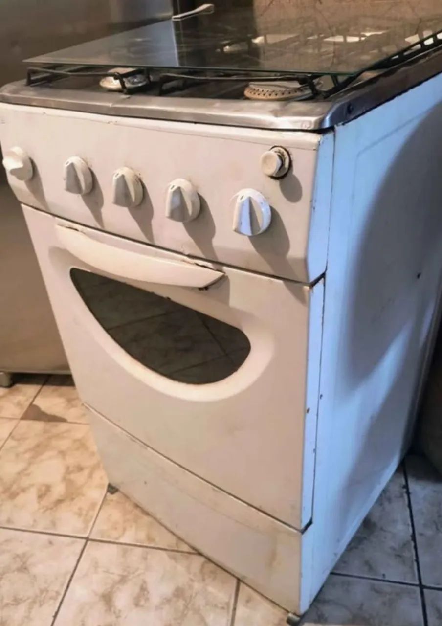 Fogão funcionando tudo 