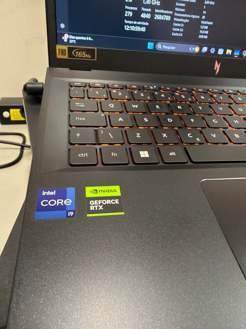 Notebook Nitro V15 i9 RTX 4060 gamer  - Foto 3