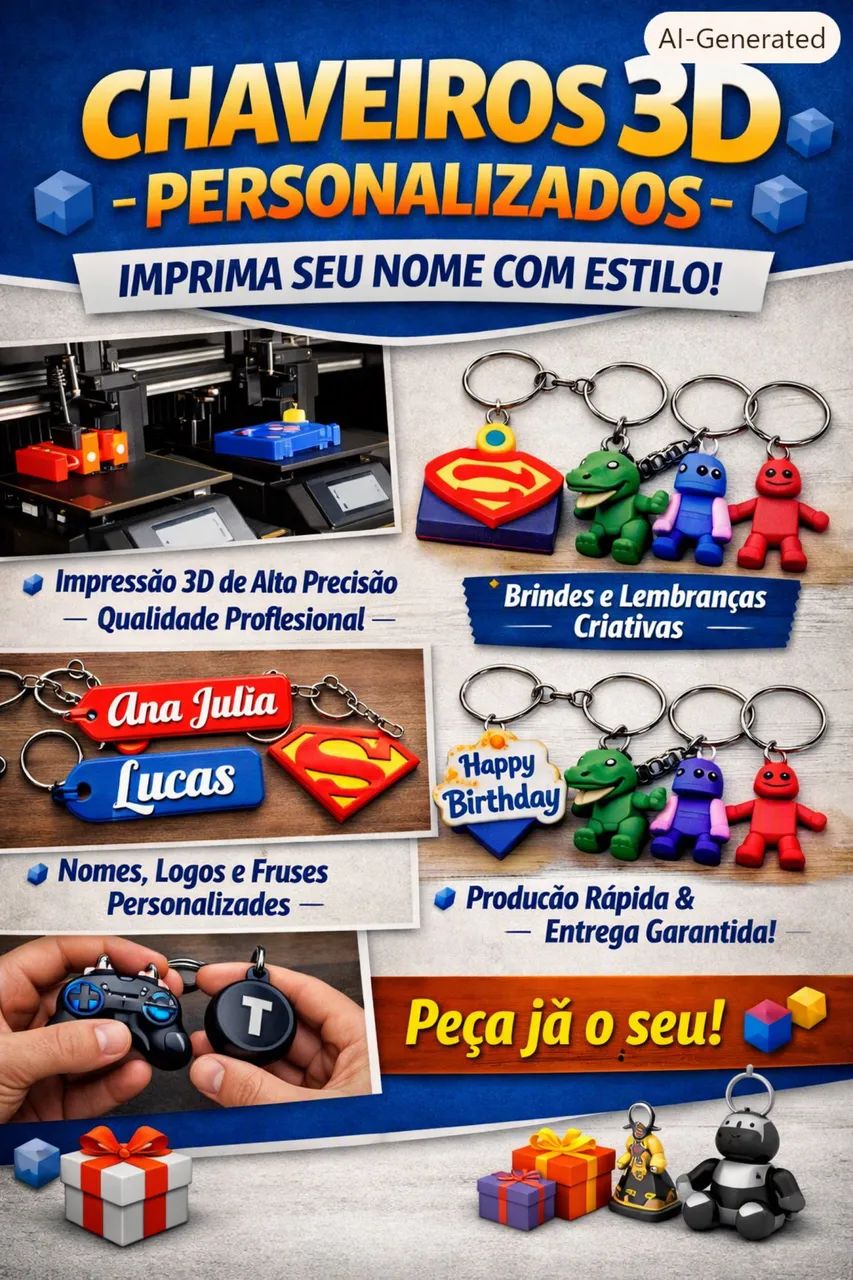 Chaveiros Personalizados
