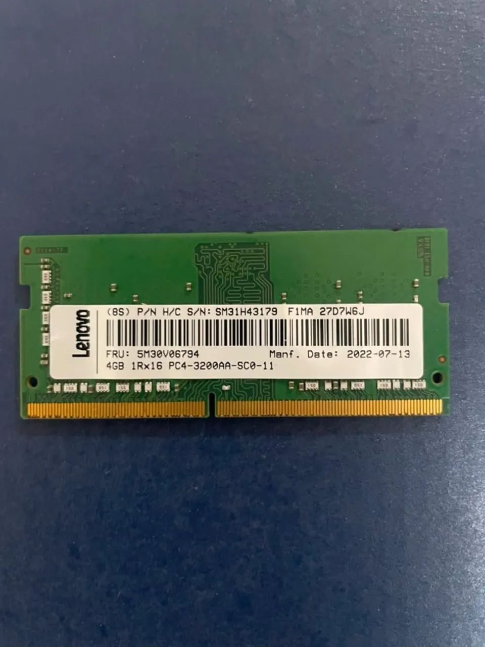 MEMORIA RAM 4G 3200mhz NOTEBOOK - Foto 2