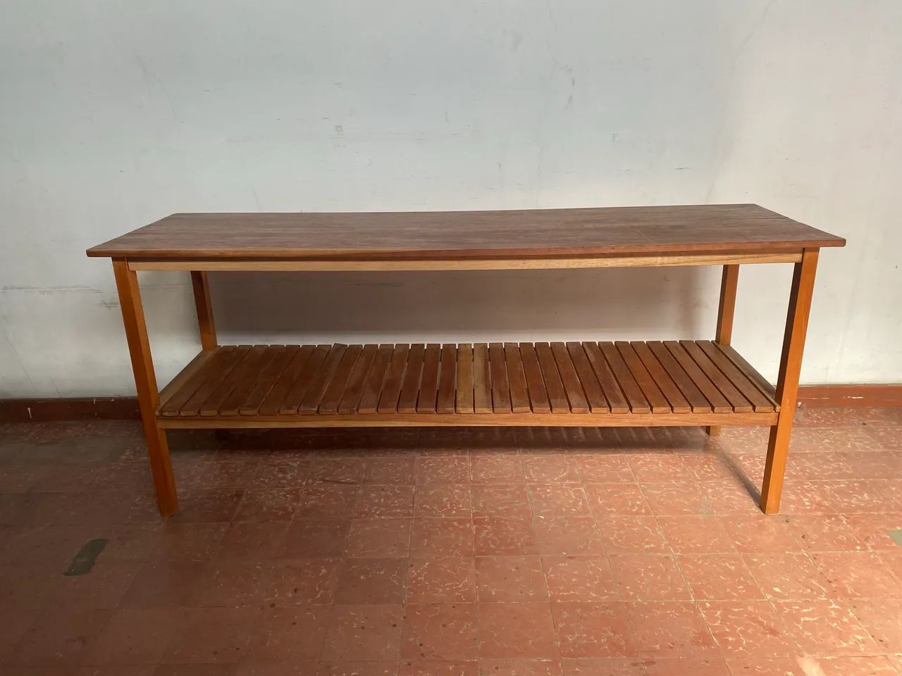 Mesa/Bancada  2,19m x 0,66m com Prateleira - Foto 4