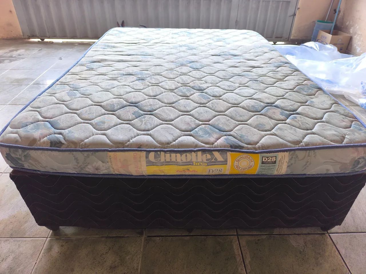 Colchão Casal D 28 Clinoflex + Box Ortobom