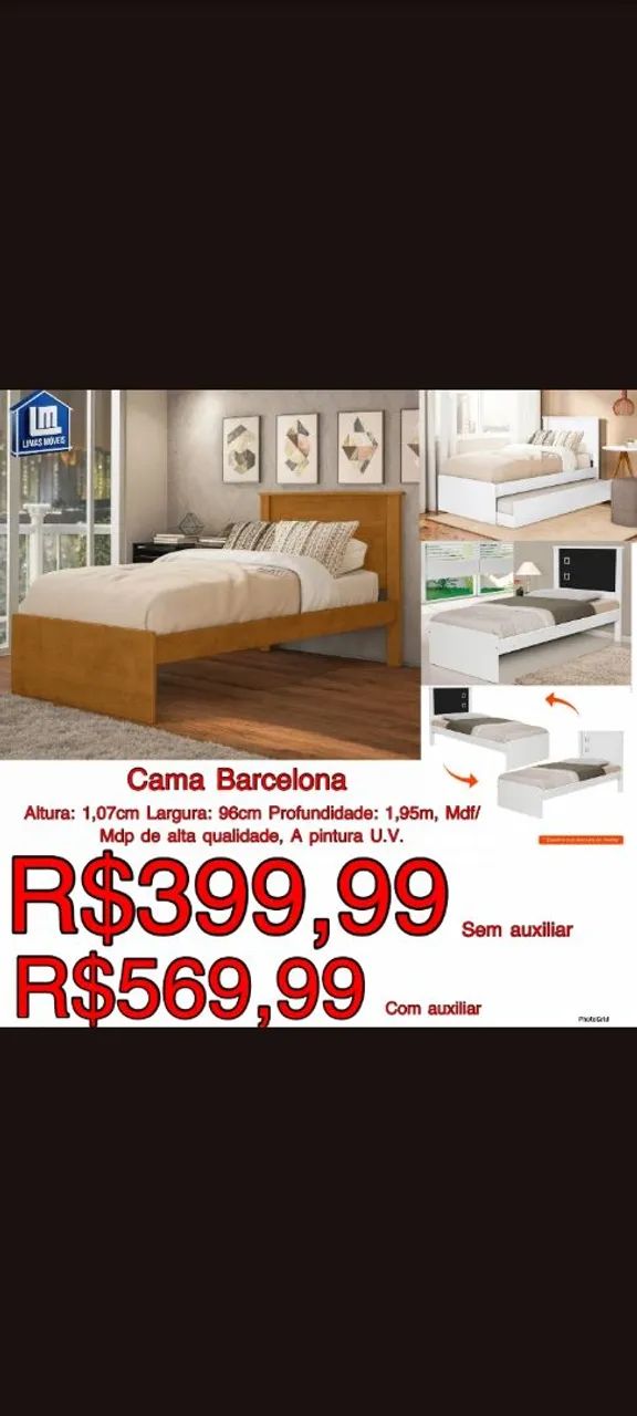 Cama Barcelona 
